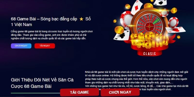 Tải 68 Game Bài Chính Thức - Cài Đặt Miễn Phí Trong 1 Phút 10 tai-68-game-bai